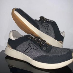 TOMS Arroyo Canvas & Suede Athletic Sneakers - 8.5 New WO Box